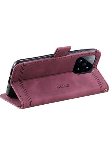 Xiaomi 14 Pro Kılıf Rfıd Engelleme Cüzdan Stand Telefon Kapağı (Yurt Dışından) fırsatları