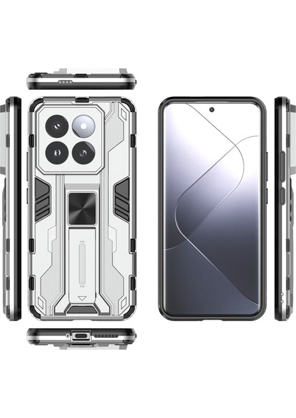 Xiaomi 14 Pro Kılıf Anti-Cratch Pc+Tpu Kickstand Telefon Geri Kapağı (Yurt Dışından) indirimleri