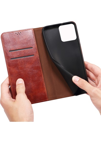 Xiaomi 14 Pro Pu Deri Çaşır At Telefon Kılıfı Stand Cüzdan Cep Telefonu Kapağı (Yurt Dışından) indirimleri