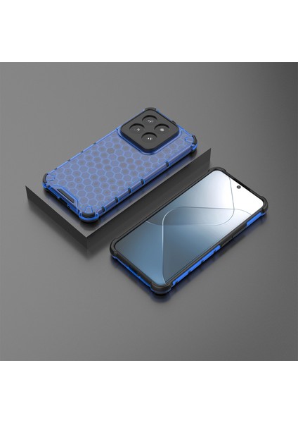 Xiaomi 14 Pro Kılıf Honeycomb Tasarım Anti-Cratch Telefon Kapağı (Yurt Dışından) fırsatları