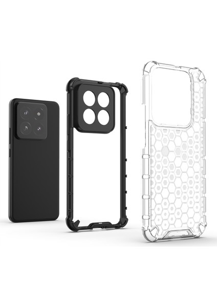 Xiaomi 14 Pro Kılıf Honeycomb Tasarım Anti-Cratch Telefon Kapağı (Yurt Dışından) fiyatları