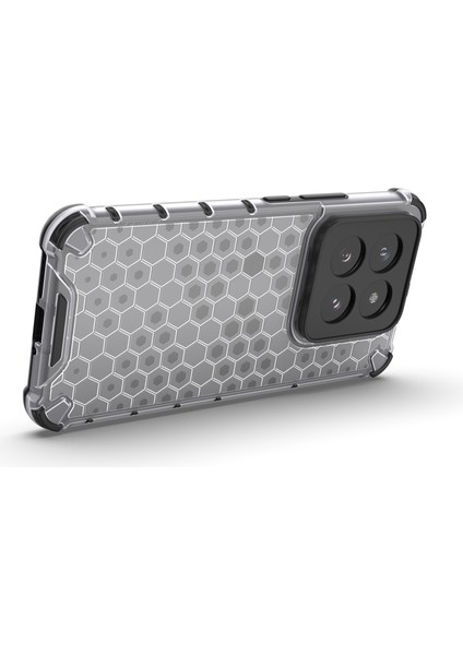 Xiaomi 14 Pro Kılıf Honeycomb Tasarım Anti-Cratch Telefon Kapağı (Yurt Dışından) modelleri
