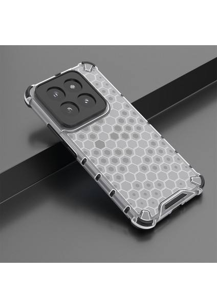 Xiaomi 14 Pro Kılıf Honeycomb Tasarım Anti-Cratch Telefon Kapağı (Yurt Dışından) indirimleri