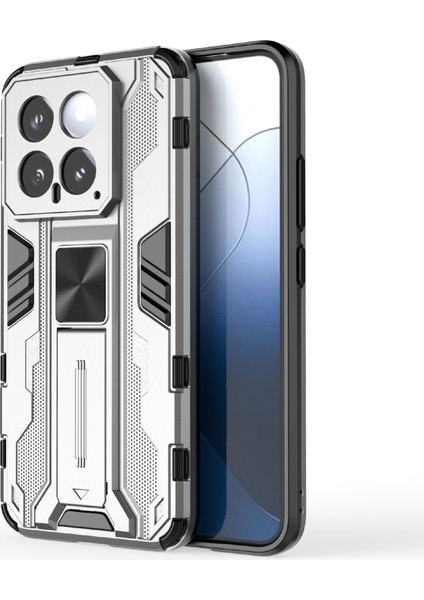 Xiaomi 14 Kılıf Pc+Tpu Anti-Drop Telefon Kapağı Katlanabilir Kickstand ile (Yurt Dışından)