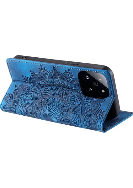 Xiaomi 14 Pro Kılıf Baskılı Mandala Çiçek Deri Telefon Kapağı (Yurt Dışından) fırsatları