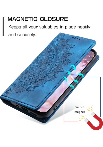 Xiaomi 14 Pro Kılıf Baskılı Mandala Çiçek Deri Telefon Kapağı (Yurt Dışından) indirimleri