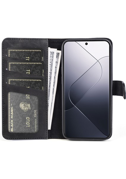 Xiaomi 14 Pro Kılıf Stand Cüzdan Renk Ekleme Telefon Kapağı (Yurt Dışından) fiyatları