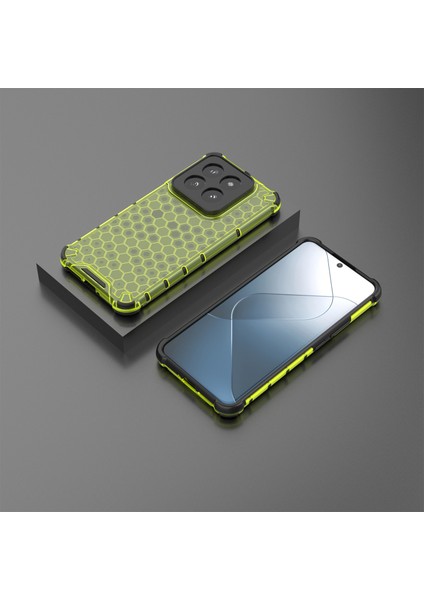 Xiaomi 14 Pro Kılıf Honeycomb Tasarım Anti-Cratch Telefon Kapağı (Yurt Dışından) fırsatları
