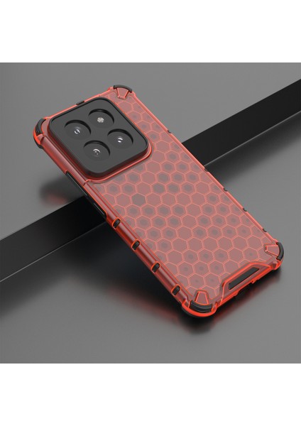 Xiaomi 14 Pro Kılıf Honeycomb Tasarım Anti-Cratch Telefon Kapağı (Yurt Dışından) indirimleri
