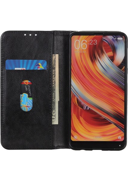 Xiaomi 14 Pro Kılıf Manyetik Otomatik Kapanış Bölünmüş Deri Cüzdan Kapağı (Yurt Dışından)