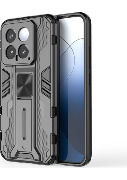 Xiaomi 14 Kılıf Pc+Tpu Anti-Drop Telefon Kapağı Katlanabilir Kickstand ile (Yurt Dışından)