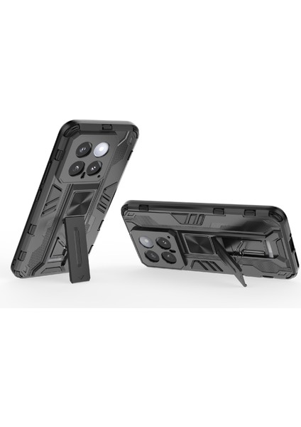 Xiaomi 14 Kılıf Pc+Tpu Anti-Drop Telefon Kapağı Katlanabilir Kickstand ile (Yurt Dışından) fiyatları