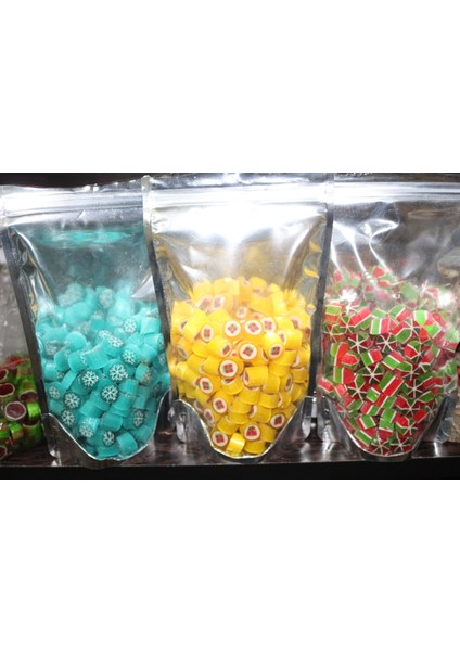 2025 Desenli Özel Yılbaşı Lolly Şeker 250 gr modelleri