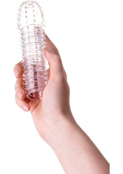Ada Marketing Şeffaf Tırtıklı Penis Klıfı 15,2 cm