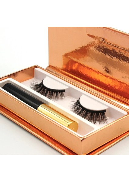 803 Owosc 5d Vizon Yanlış Kirpik Manyetik Kirpik Mıknatıs Eyeliner Su Geçirmez Sıvı Uzun Ömürlü Uzatma Makyaj Özel Logo Kutusu (Yurt Dışından)