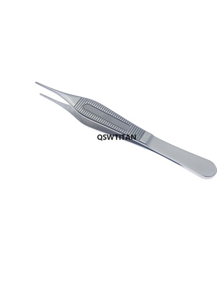 1.0 Platformlar Paslanmaz Çelik Doku Forseps Çift Göz Kapağı Oftalmik Cerrahi Alet 120MM Düz Dişler (Yurt Dışından)