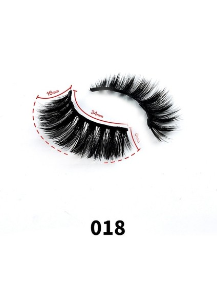 018 Owosc 3D Vizon Yanlış Kirpik Manyetik Kirpik Mıknatıs Eyeliner Su Geçirmez Sıvı Uzun Ömürlü Kirpik Makyaj Aracı Özel Logo Kutusu (Yurt Dışından)