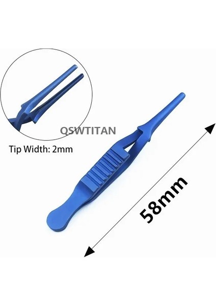 6.0cm Atravmatik Uç Titanyum Çene Atravmatik Uçlar Arteriyel Vasküler Klempleme Makası Oftalmik Cerrahi Aletler (Yurt Dışından) modelleri
