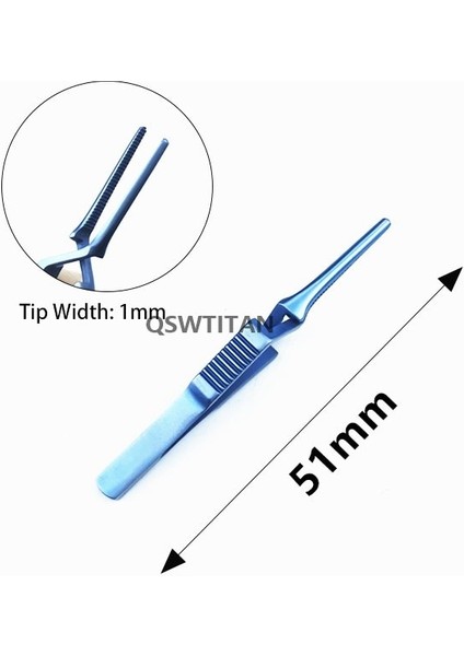 6.0cm Atravmatik Uç Titanyum Çene Atravmatik Uçlar Arteriyel Vasküler Klempleme Makası Oftalmik Cerrahi Aletler (Yurt Dışından) fırsatları