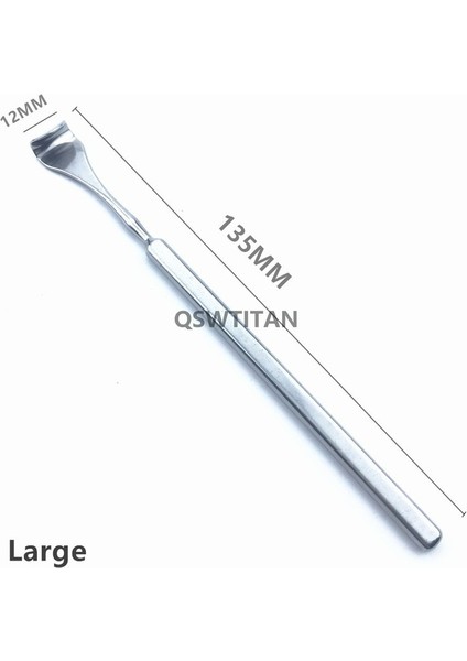 Küçük S Kozmetik Titanyum Göz Torbaları Çekme Kancası Göz Kapağı Kanca Aracı, Desmarres Kapak Retraktörleri Oftalmik Aletler (Yurt Dışından)