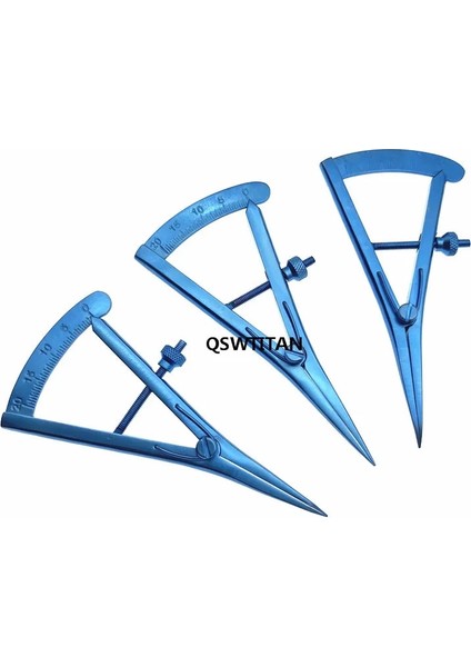Titanyum Düz Vida Ayar Stilleri Kaliper Paslanmaz Çelik/ Titanyum Alaşımlı Göz Kapağı Kumpas 20MM Düz Oftalmik (Yurt Dışından)