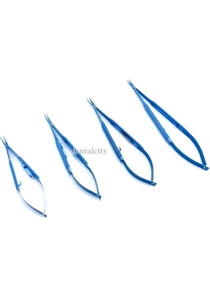 14 cm Düz Castroviejo Iğne Tutucular Kilitli Düz Kavisli Ucu Cımbız Klip Forseps Titanyum Göz Kapağı Araçları (Yurt Dışından) modelleri