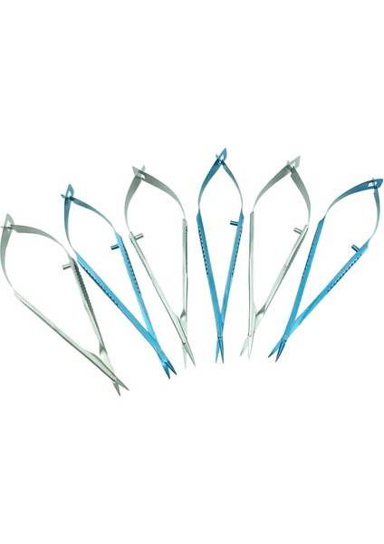 Kavisli-B Oftalmik Venüs Makas Oftalmik Forseps Hayvan Deneyi 8.2 cm Paslanmaz Çelik/titanyum Oftalmik Aletler (Yurt Dışından) fiyatları