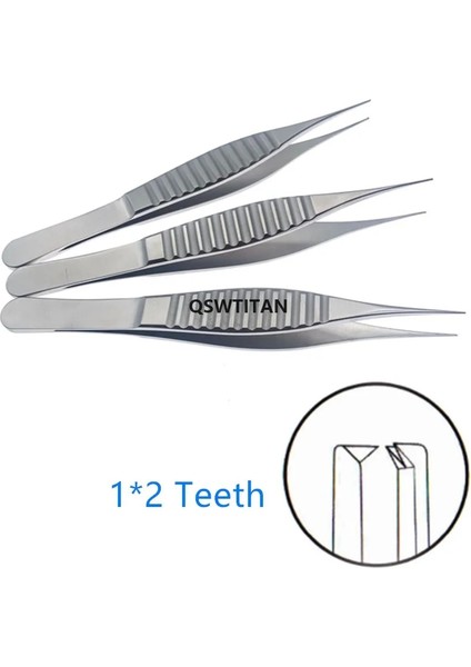 Diş 0.4mm Kozmetik Plastik Forseps Cımbız Düz Dişler 0.4mm/0.6mm/0.8mm Paslanmaz Çelik Plastik Cerrahi Aletler (Yurt Dışından) modelleri