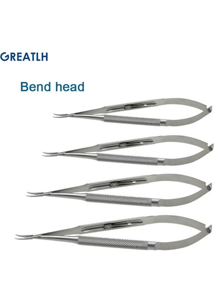 12.5cm Kavisli Paslanmaz Çelik Castroviejo Iğne Tutucular Kilitli Iğne Tutma Pensesi Düz Kavisli Oftalmik Alet 12.5CM-18CM (Yurt Dışından) fırsatları