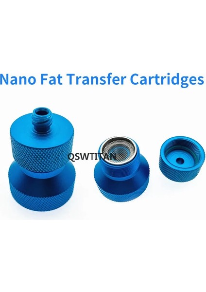 Transfer Contası2.4mm Nano Yağ Transferi Nano Yağ Filtresi Seti Yağ Dönüştürücü Kartuşları Yağ Liposuction Cerrahi Aletler Için Luer'den Luer'a Transfer (Yurt Dışından) fırsatları