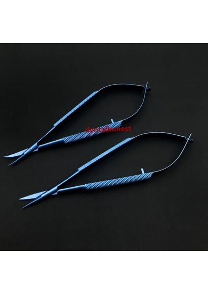 C Titanyum Alaşımı 12.5 cm Oftalmik Mikrocerrahi Aletler Makas/iğne Tutucular/cımbız Ameliyat Aletleri (Yurt Dışından)