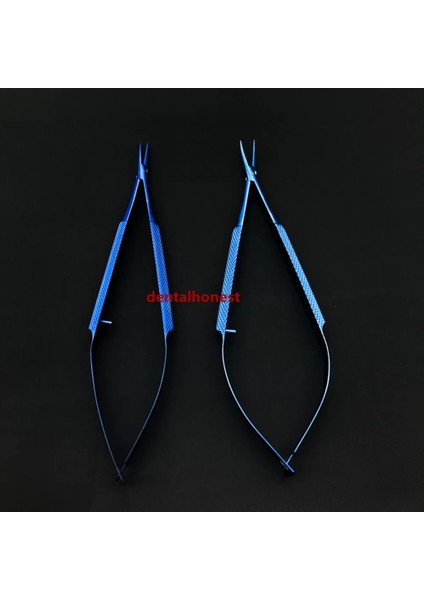 C Titanyum Alaşımı 12.5 cm Oftalmik Mikrocerrahi Aletler Makas/iğne Tutucular/cımbız Ameliyat Aletleri (Yurt Dışından)