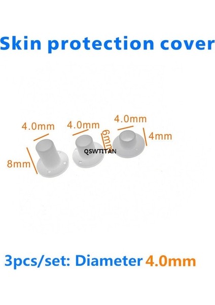 3 Adet 4.0mm Liposuction Kanülleri Cilt Kapağı Liposuction Yağ Transfer Iğnesi Kanül Aracı (Yurt Dışından)