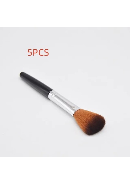 02 5 Adet 1/3/5 Adet Makyaj Fırçası Kapatıcı Pudra Allık Fırçası Kontur Fırçası Göz Farı Vurgulayıcı Fondöten Fırçası Kozmetik Araçları (Yurt Dışından)