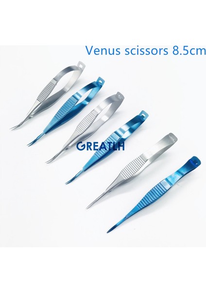 Titanyum-Düz Paslanmaz Çelik/titanyum Alaşımlı Makas Oftalmik Mikrocerrahi 8.5 cm Venüs Makas Araçları Hayvan Deney Aracı (Yurt Dışından) fiyatları