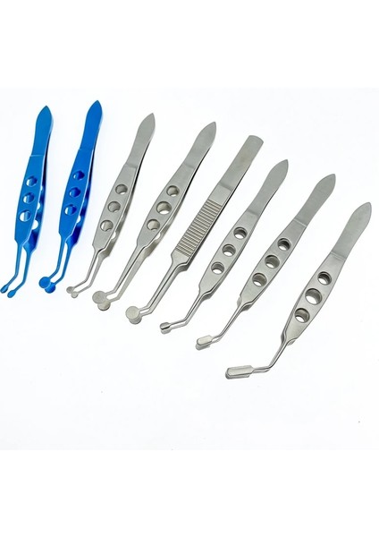 1 Adet Kare Kafa Göz Kapağı Masaj Forseps Oftalmik Forseps Kozmetik Plastik Cerrahi Aletleri Cımbız Araçları (Yurt Dışından) modelleri