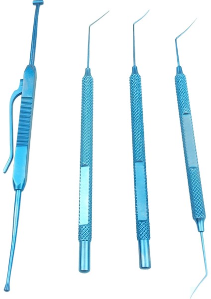 Restoratör 0.5mm Oftalmik Iris Restoratör Mikro Kanca Probu Oftalmik Titanyum Çift Başlı Çekirdek Bölme Bıçağı Oftalmik Aletler (Yurt Dışından)