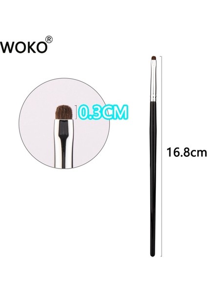 03-1 Adet Eyeliner Makyaj Fırçası (Yurt Dışından)