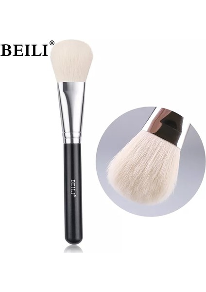 F001 Beılı Allık Makyaj Fırçası Tek Çok Fonksiyonlu Kontur Pudra Makyaj Fırçaları Yuvarlak Siyah Saplı Pinceles Maquillaje (Yurt Dışından)