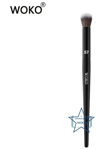 57 Pro 96 Allık Fırçası Yüz Kontur Fosforlu Allık Fırçası Profesyonel Bronzlaştırıcı Pudra Allık Fırçası Yüksek Kaliteli Allık Makyaj Aracı (Yurt Dışından)