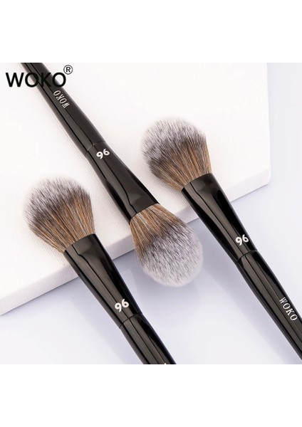 W-70-1pcs Pro 96 Allık Fırçası Yüz Kontur Fosforlu Allık Fırçası Profesyonel Bronzlaştırıcı Pudra Allık Fırçası Yüksek Kaliteli Allık Makyaj Aracı (Yurt Dışından)