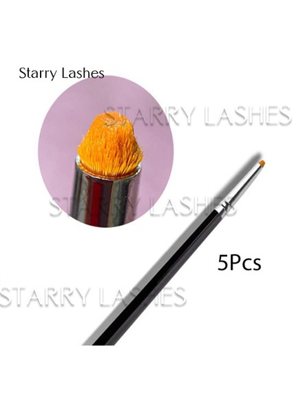 Yeşil 5 Adet 5 Adet Kirpik Kaldırma Düz Kafa Fırçası Perma Fırçası Taşınabilir Laminasyon Kirpik Ayırma Aracı Kirpik Uzatma Malzemeleri Araçları (Yurt Dışından)