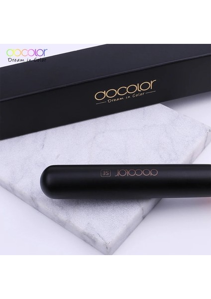 DC09 Docolor 1 Pc Düz Fondöten Fırçası Düz Üst Parlatıcı Kabuki Fırça Yüz Makyaj Fırçası Pudra Fondöten Allık Bronzlaştırıcı Kozmetik Aracı (Yurt Dışından) fırsatları