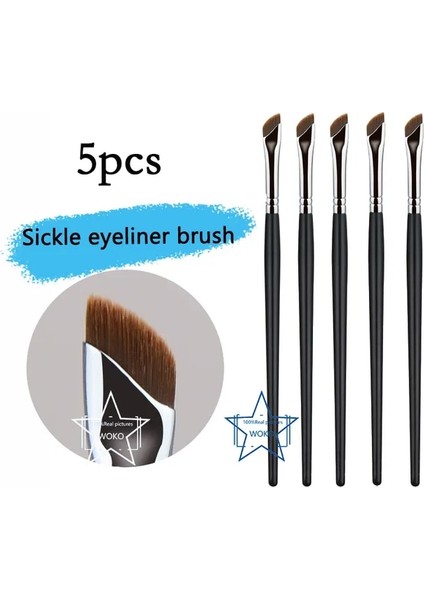 5 Adet Eyeliner Makyaj Fırçası(Yurt Dışından)