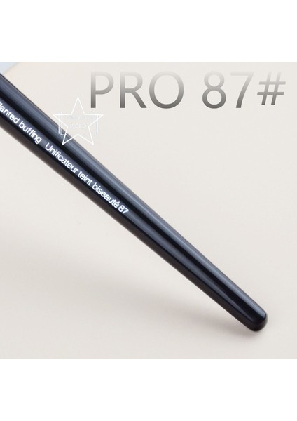 S49-52 87 Pro Yüz Kremi Parlatıcı Makyaj Fırça Açısı Fondöten Fırçası Profesyonel Marka Likit Allık Fondöten Fırçası Makyaj Aracı (Yurt Dışından)