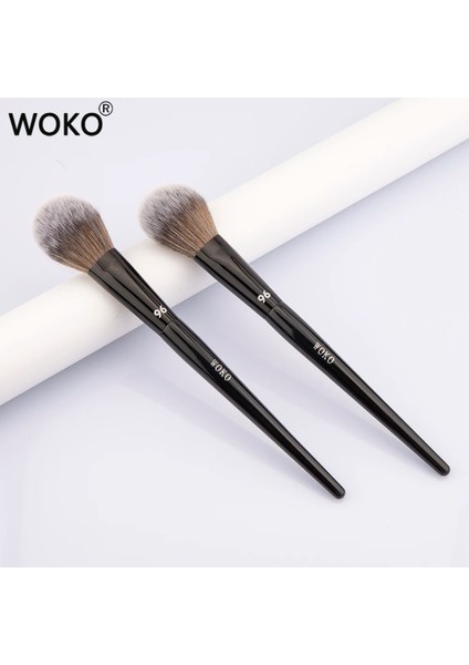 W-55-71 -2pcs Pro 96 Allık Fırçası Yüz Kontur Fosforlu Allık Fırçası Profesyonel Bronzlaştırıcı Pudra Allık Fırçası Yüksek Kaliteli Allık Makyaj Aracı (Yurt Dışından)