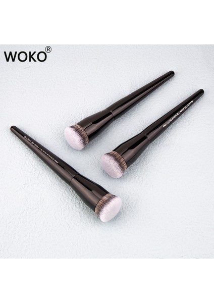 Woko 96-71 70 Pro Büyük Fondöten Fırça Krem Fondöten Makyaj Fırçası Tombul Profesyonel Sentetik Saç Yüz Kontur Fondöten Makyaj Aracı (Yurt Dışından) modelleri