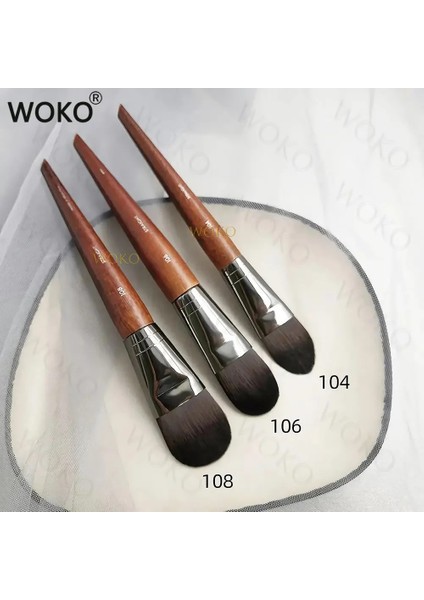 108 M108 106 Düz Fondöten Fırçası Bb Krem Blender Kapatıcı Fondöten Sıvı Fırça Büyük Fondöten Fırçası Krem Makyaj Araçları (Yurt Dışından) fiyatları