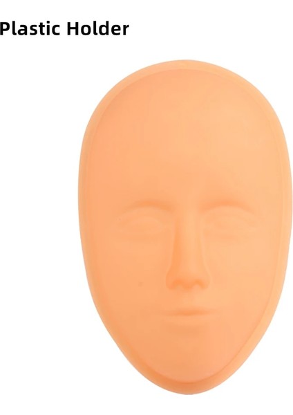 Plastik Tutucu 5d Yüz Dövme Eğitim Kafası Silikon Uygulama Kalıcı Makyaj Dudak Kaş Dövme Cilt Manken Bebek Yüz Başkanı (Yurt Dışından) fırsatları