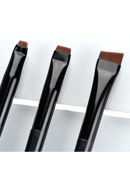Beyaz Konik S 1/2/3pcs Blade Eyeliner Kaş Fırçaları Ultra Ince Ince Küçük Açılı Düz Makyaj Fırçaları Yüksek Kaliteli Kaş Kontur Makyaj Araçları (Yurt Dışından) indirimleri